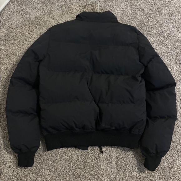 Alpha Industries  MA-1 QUILTED BOMBER JACKET BLACK - Picture 9 of 10